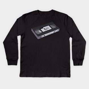 MSG videotape Kids Long Sleeve T-Shirt